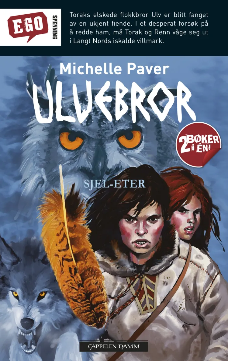 Omslag Sjel-eter / Utstøtt av Michelle Paver (Heftet)