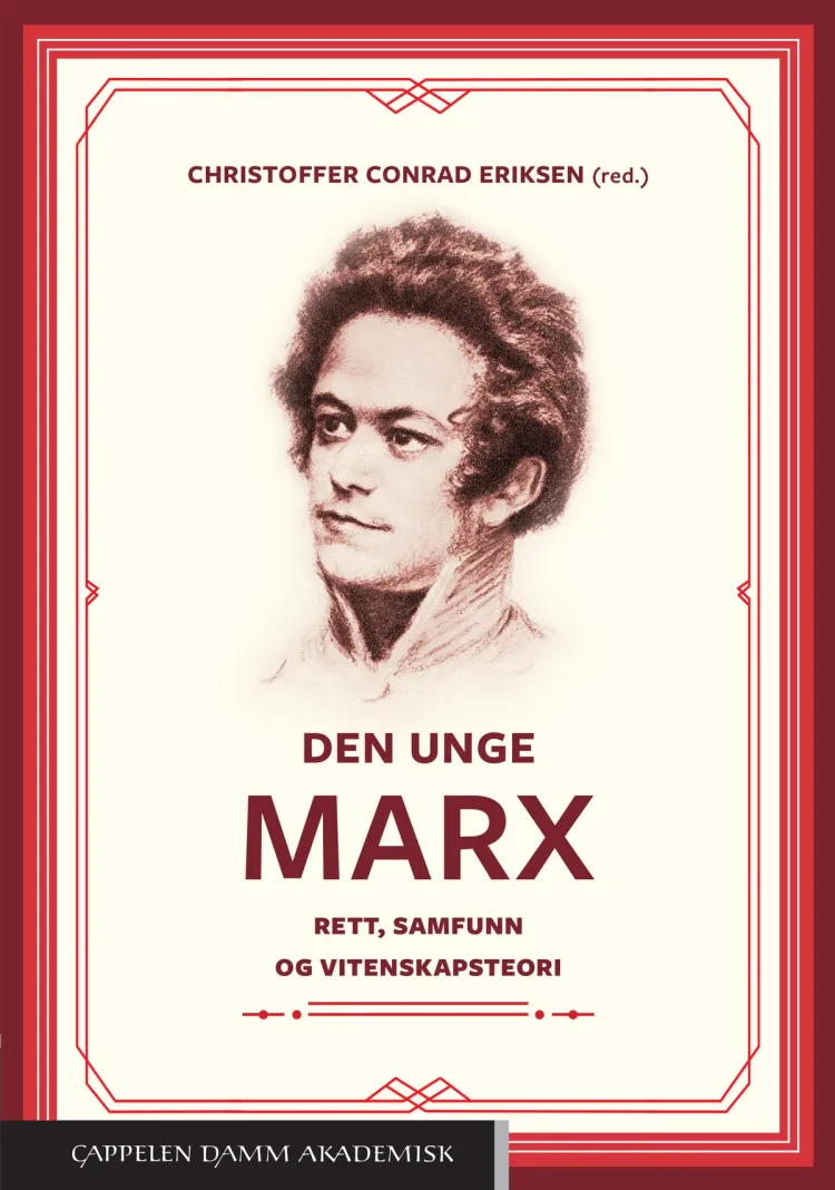 Omslag Den unge Marx av Christoffer Conrad Eriksen (red.) (Ebok)