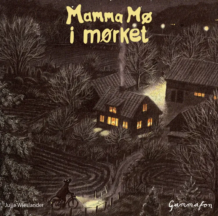 Omslag Mamma Mø i mørket av Jujja Wieslander (Lydbok)