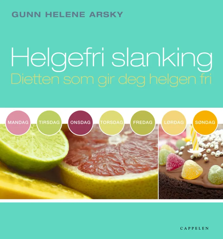 Omslag Helgefri slanking av Gunn Helene Arsky (Innbundet)