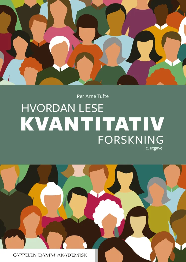 Omslag Hvordan lese kvantitativ forskning av Per Arne Tufte (Heftet)