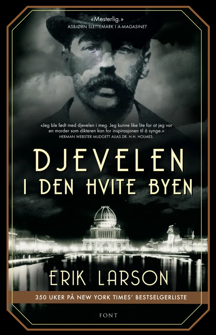 Omslag Djevelen i den hvite byen av Erik Larson (Innbundet)