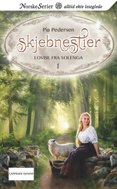 Omslag Lovise fra Solenga av Pia Pedersen (Ebok)