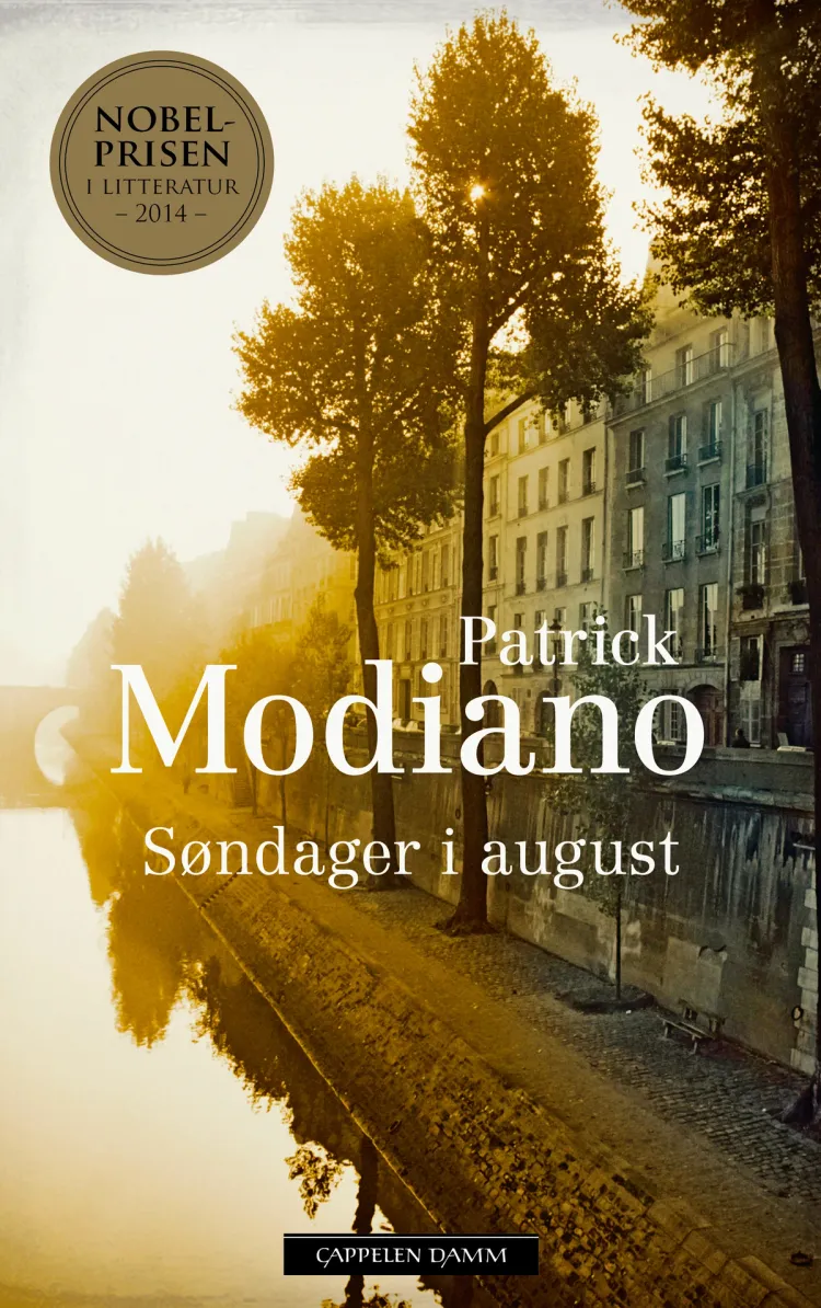 Omslag Søndager i august av Patrick Modiano (Heftet)