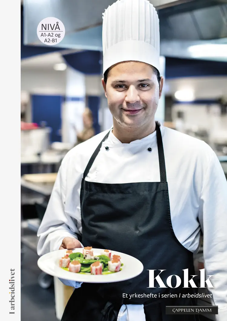 Omslag I arbeidslivet Kokk av Fadila Repesa og Carl-Erik Jovin (Heftet)