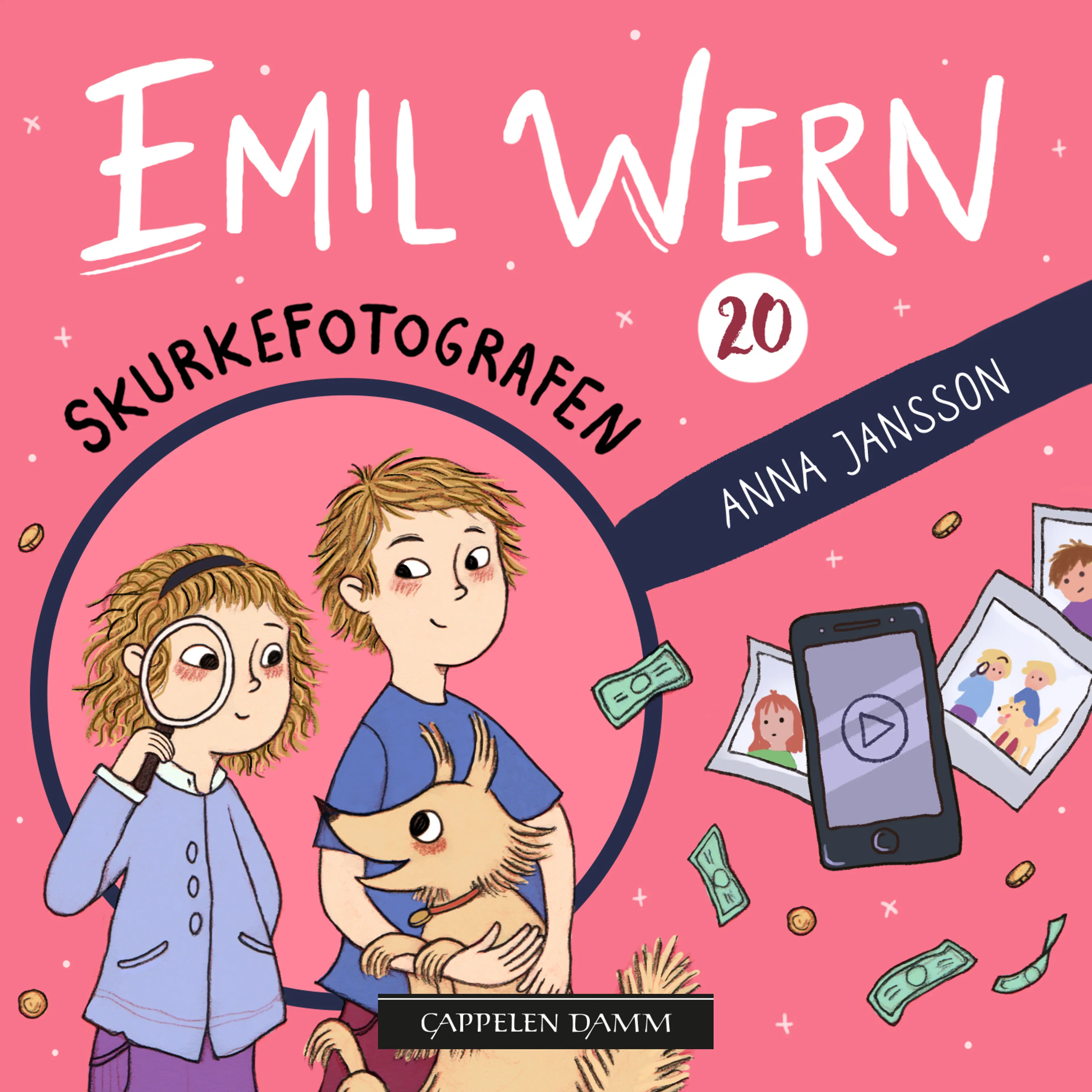 Omslag Skurkefotografen av Anna Jansson (Lydbok)