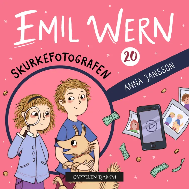Omslag Skurkefotografen av Anna Jansson (Lydbok)