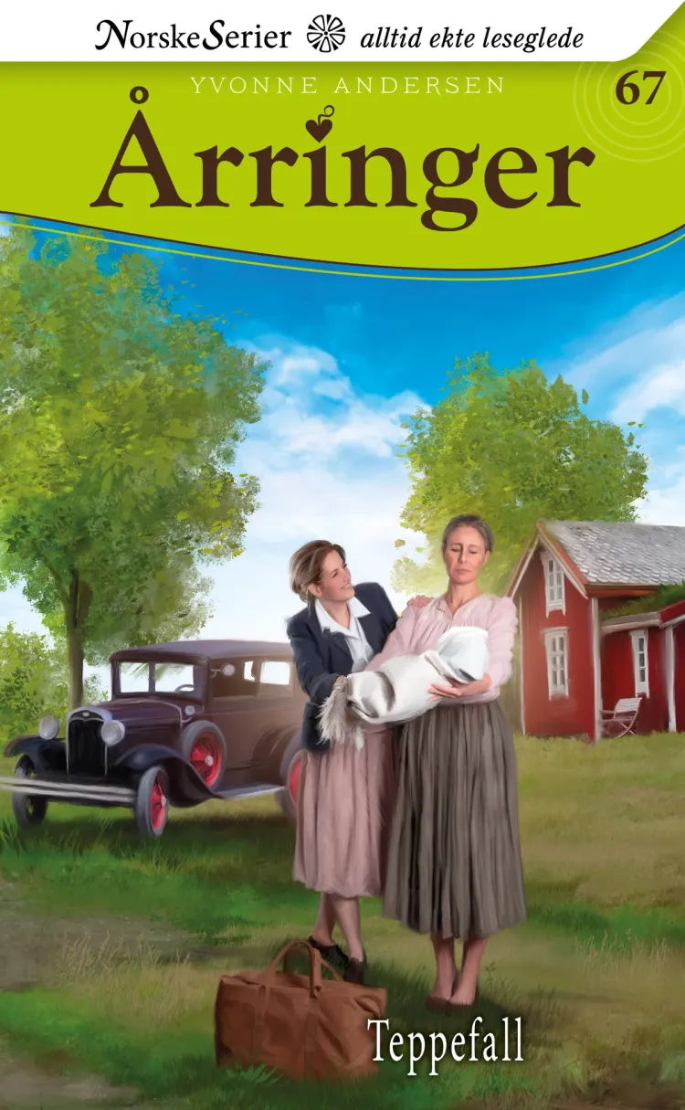 Omslag Teppefall av Yvonne Andersen (Ebok)