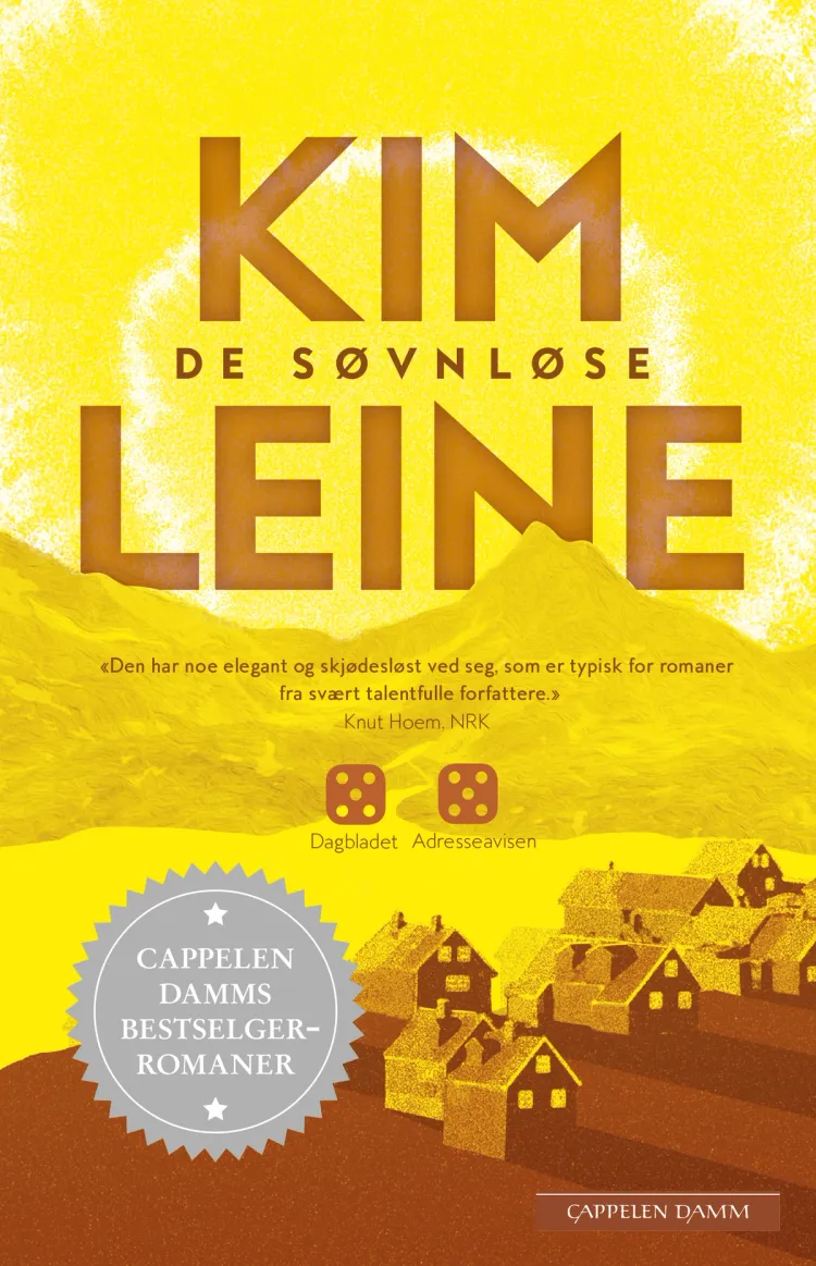 Omslag De søvnløse av Kim Leine (Heftet)