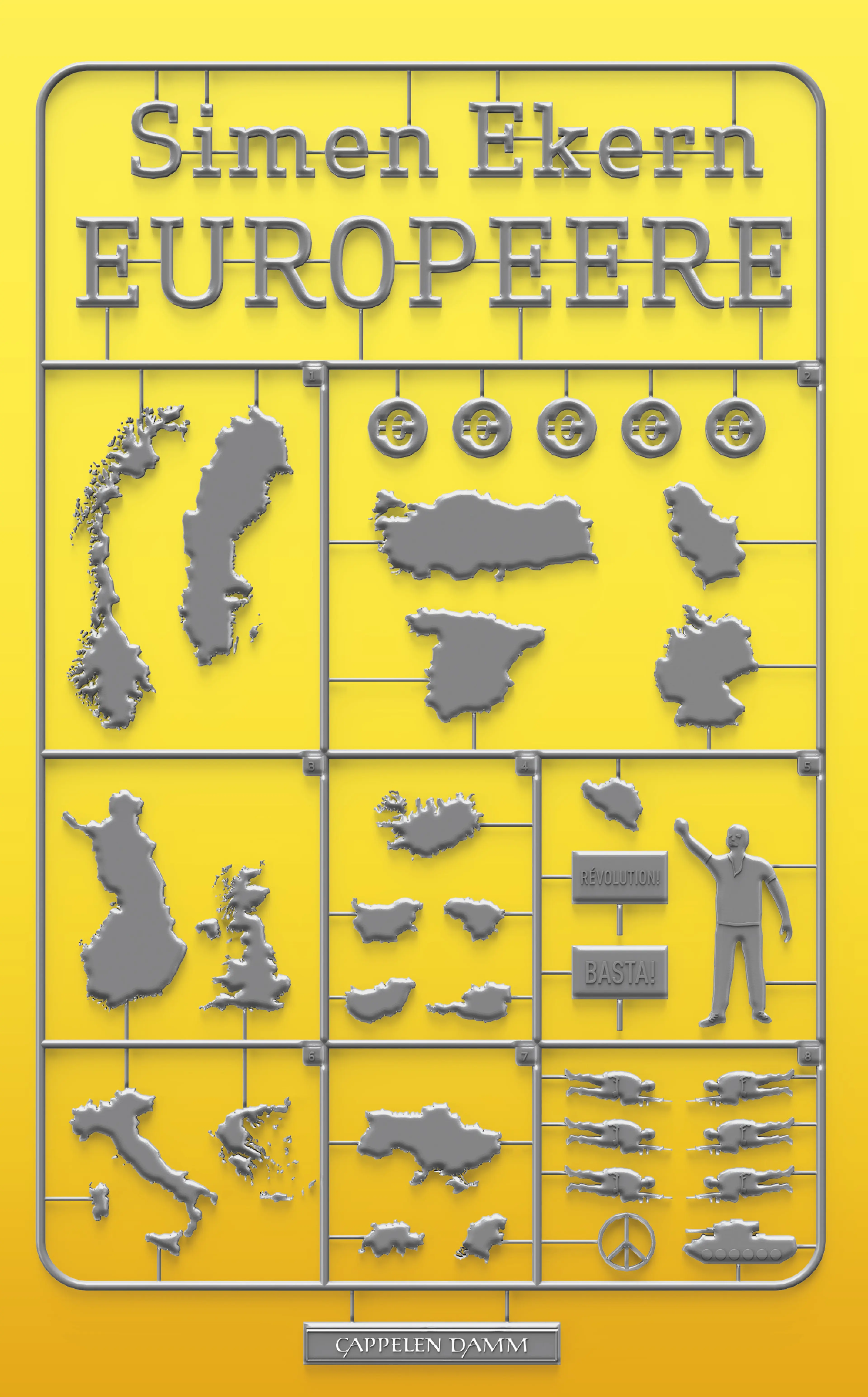 Omslag Europeere av Simen Ekern (Innbundet)