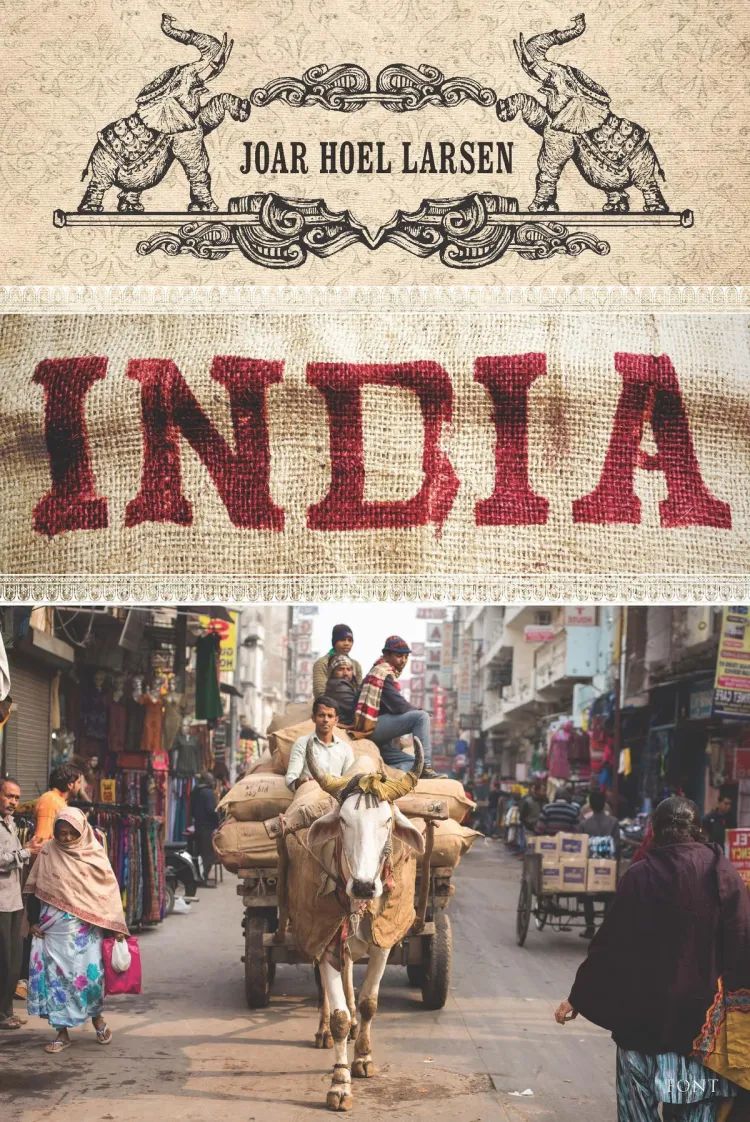 Omslag India av Joar Hoel Larsen (Ebok)