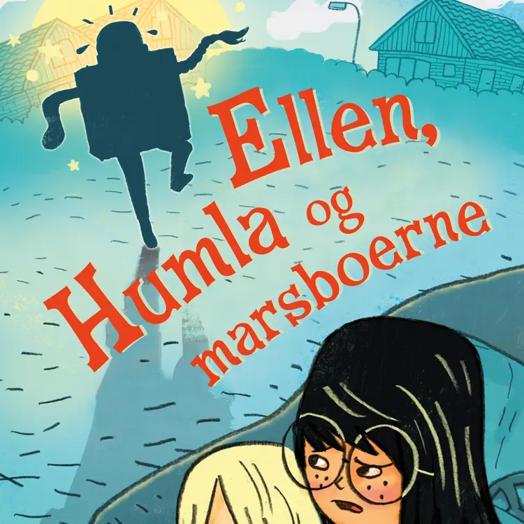 Omslag Ellen, Humla og marsboerne av Maria Frensborg (Nedlastbar lydbok)