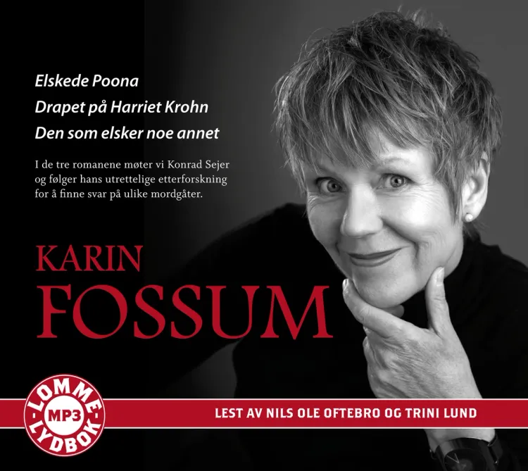 Omslag Trippel-Sejer av Karin Fossum (CD)