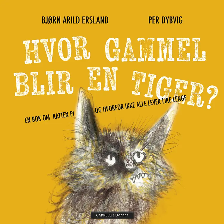 Omslag Hvor gammel blir en tiger? av Bjørn Arild Ersland (Lydbok)