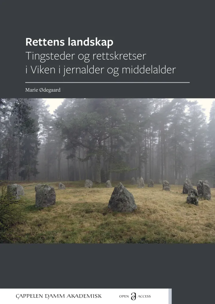 Omslag Rettens landskap av Marie Ødegaard (Heftet)