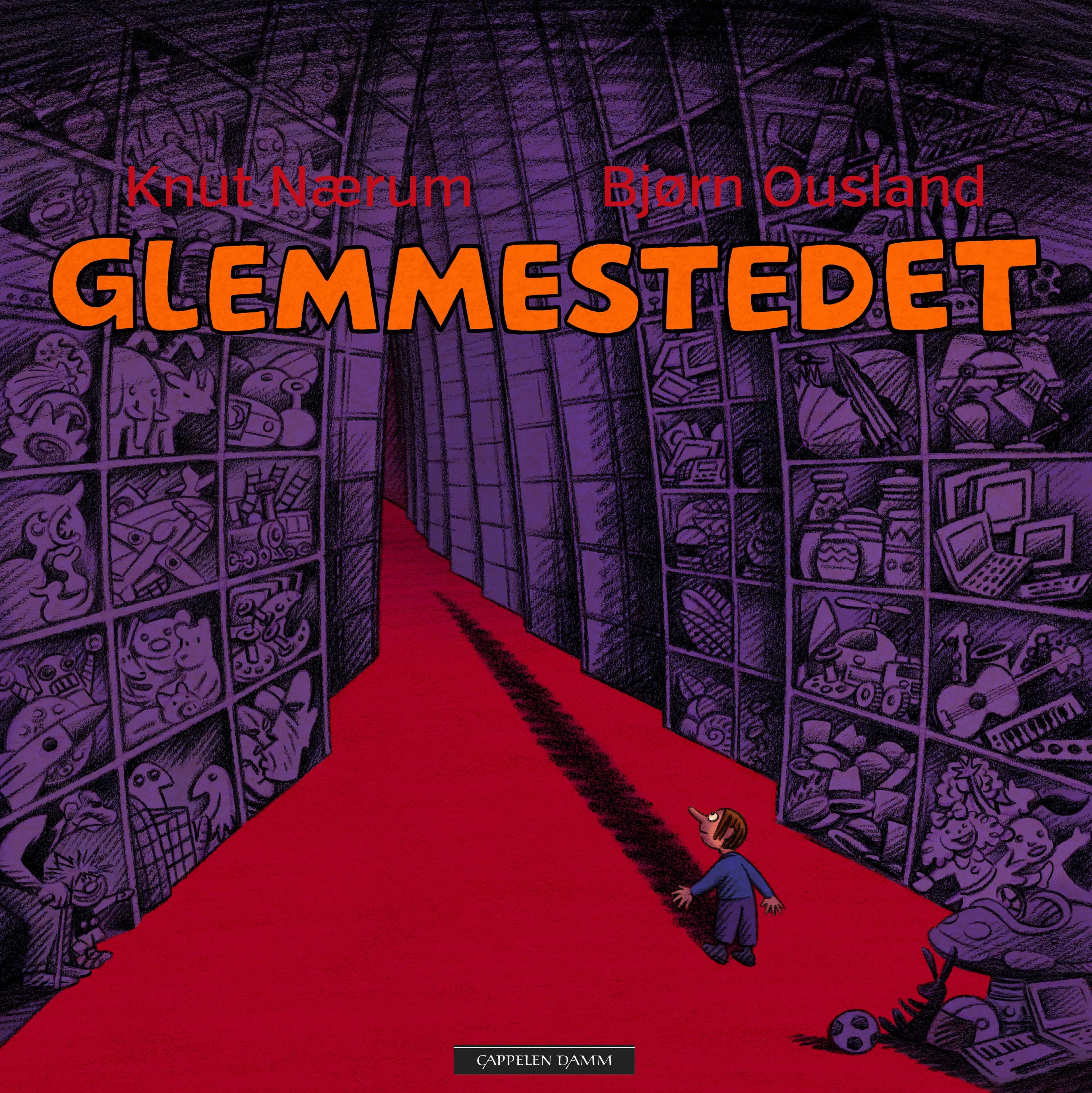 Omslag Glemmestedet av Knut Nærum (Innbundet)