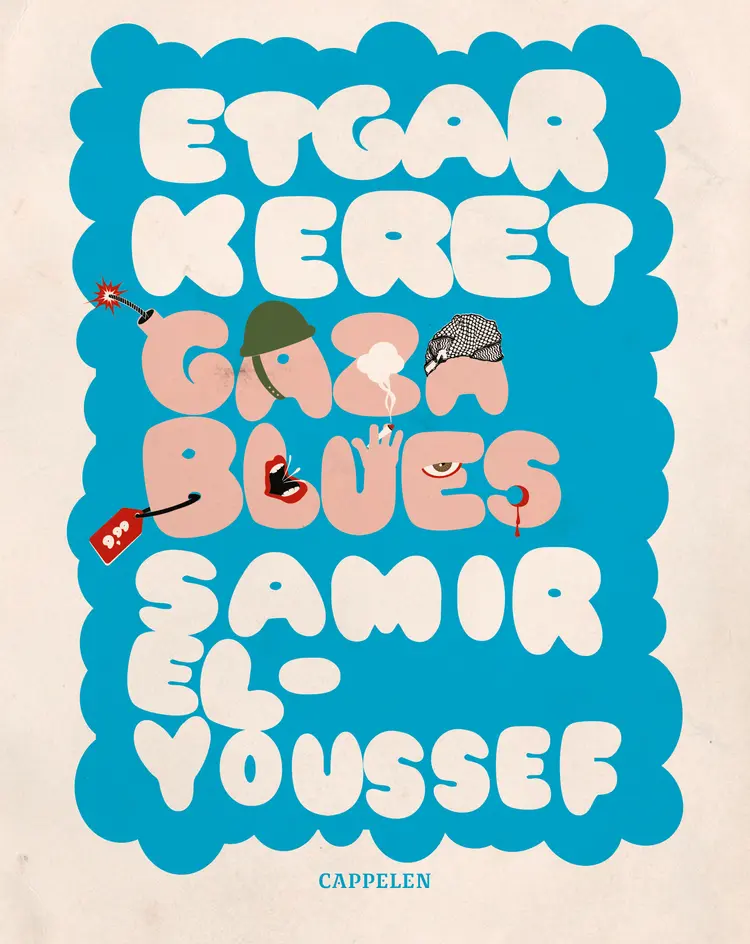 Omslag Gaza Blues av Etgar Keret og Samir el-youssef (Innbundet)