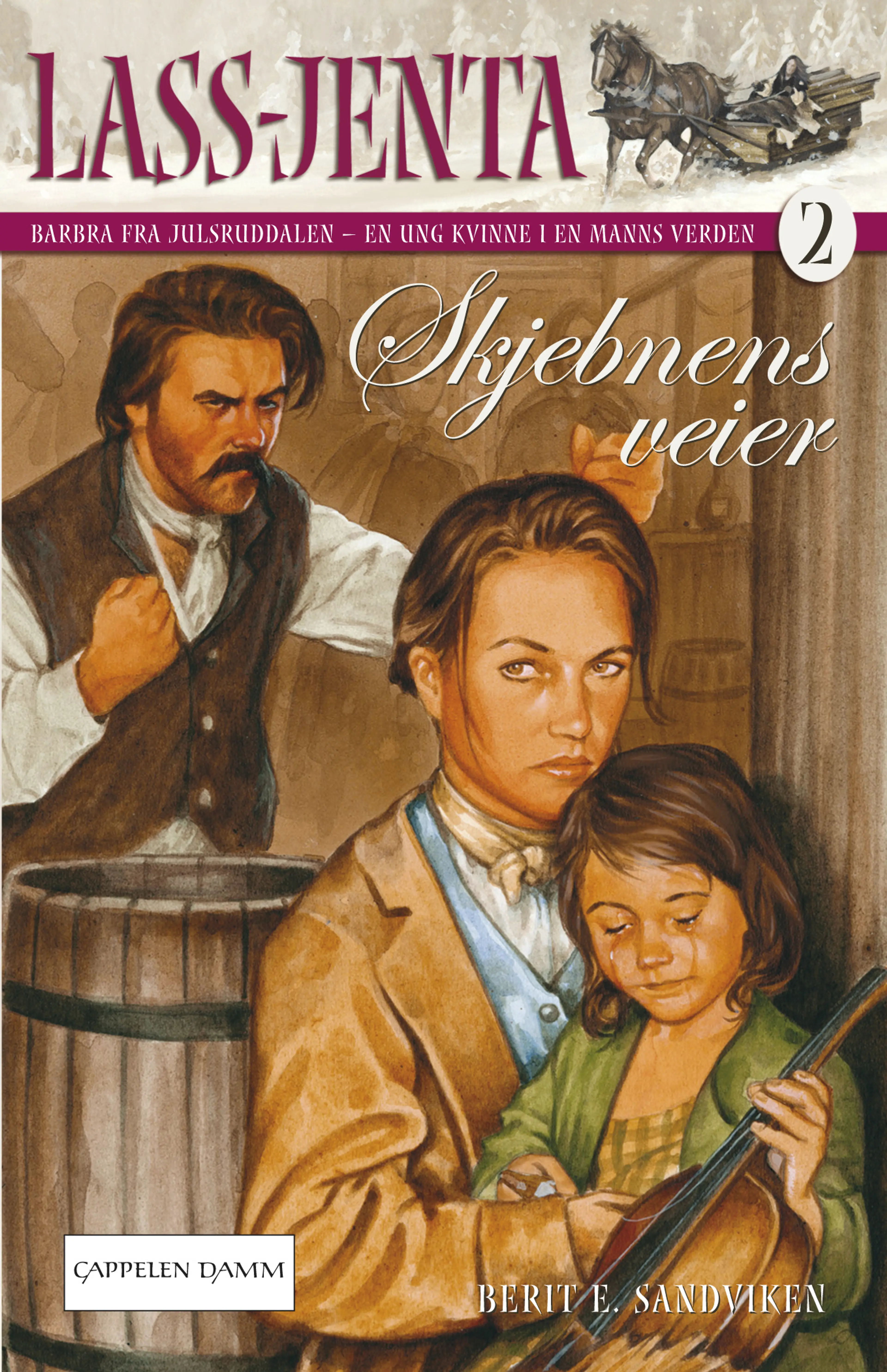 Omslag Skjebnens veier av Berit Sandviken (Ebok)