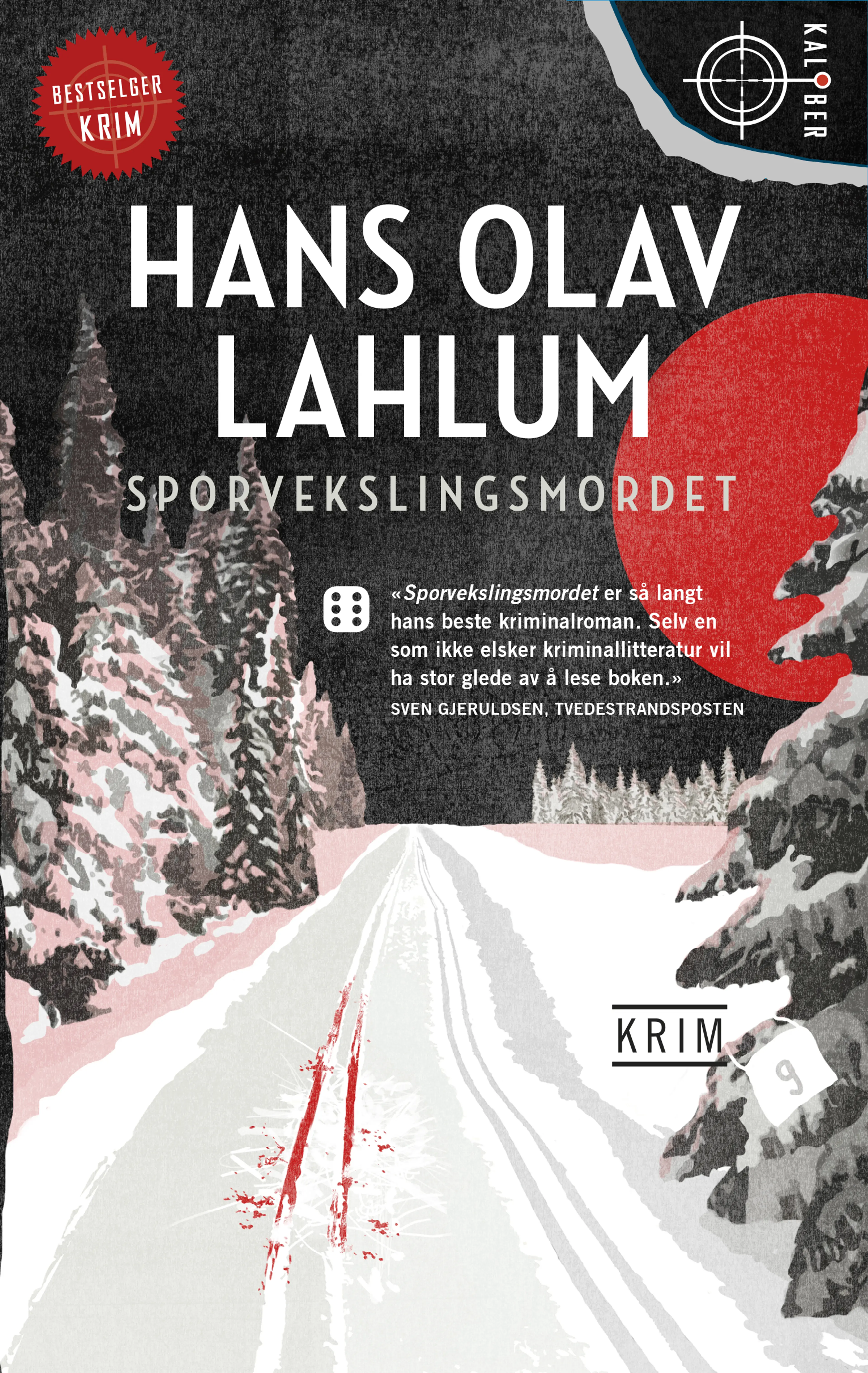 Omslag Sporvekslingsmordet av Hans Olav Lahlum (Heftet)