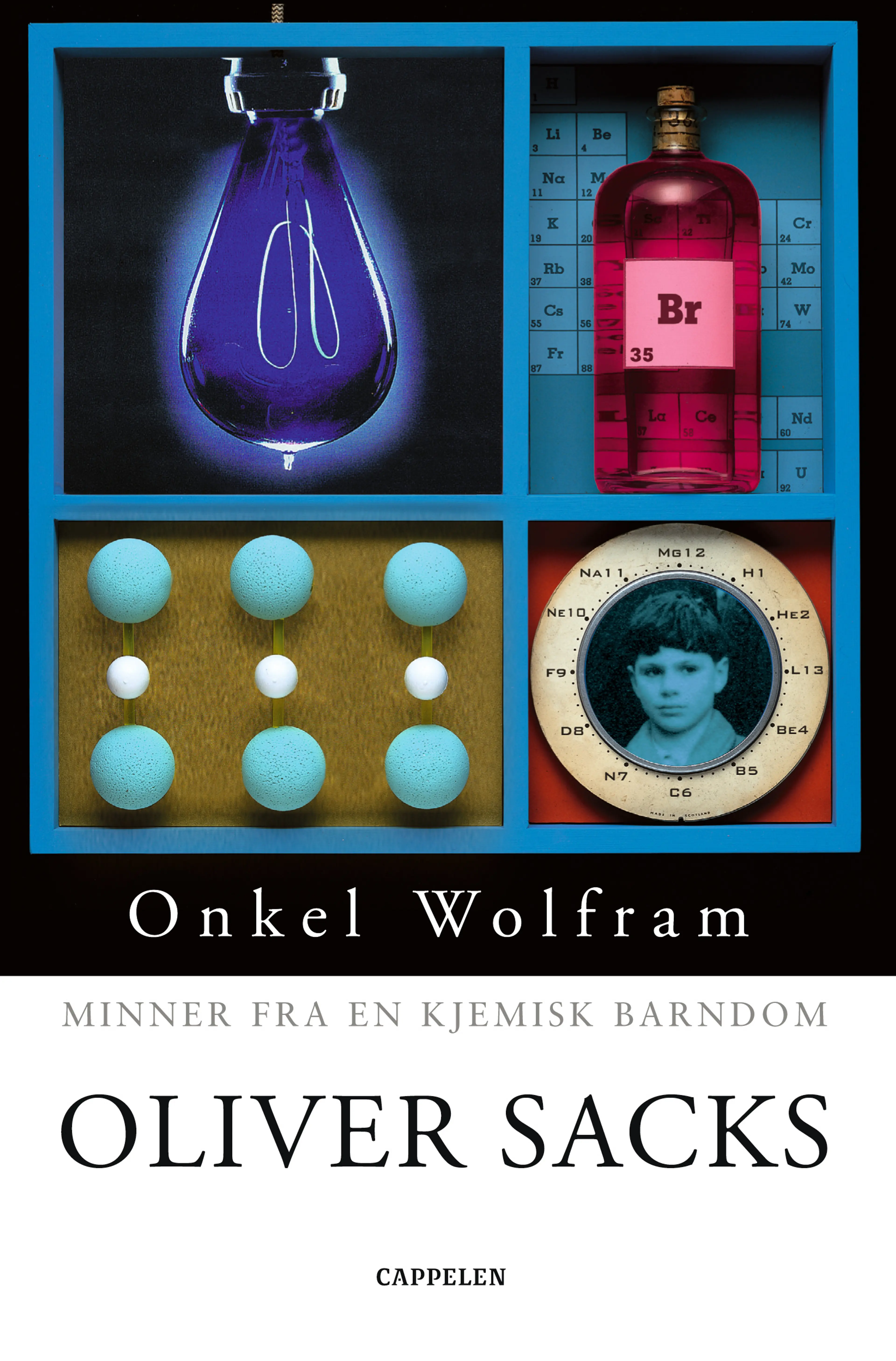 Omslag Onkel Wolfram av Oliver Sacks (Innbundet)