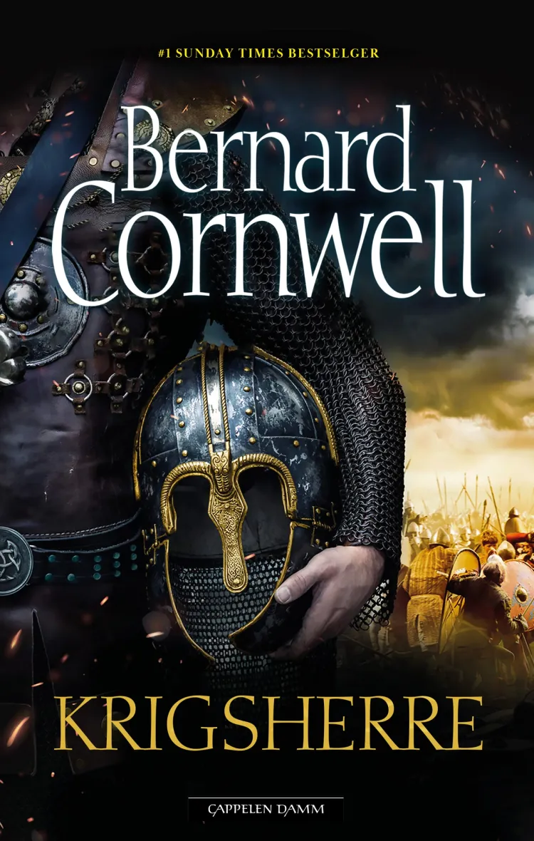 Omslag Krigsherre av Bernard Cornwell (Innbundet)