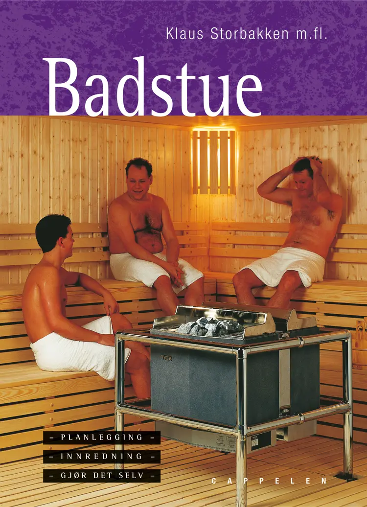 Omslag Badstue av Knut Audum, Tore Hauge og Sverre Holøs (Innbundet)