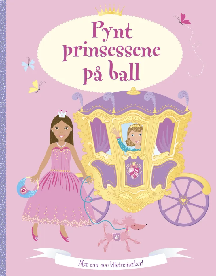 Omslag Pynt prinsessene på ball (Heftet)
