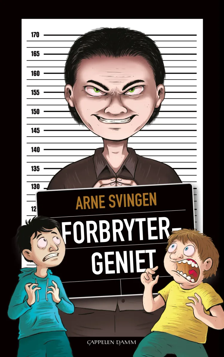 Omslag Forbrytergeniet av Arne Svingen (Innbundet)