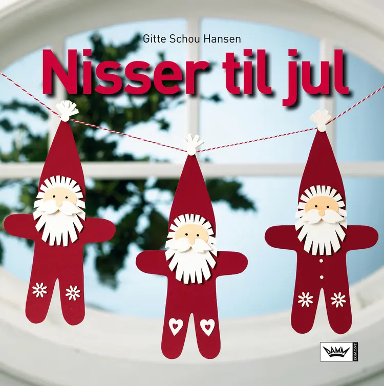 Omslag Nisser til jul av Gitte Schou Hansen (Innbundet)