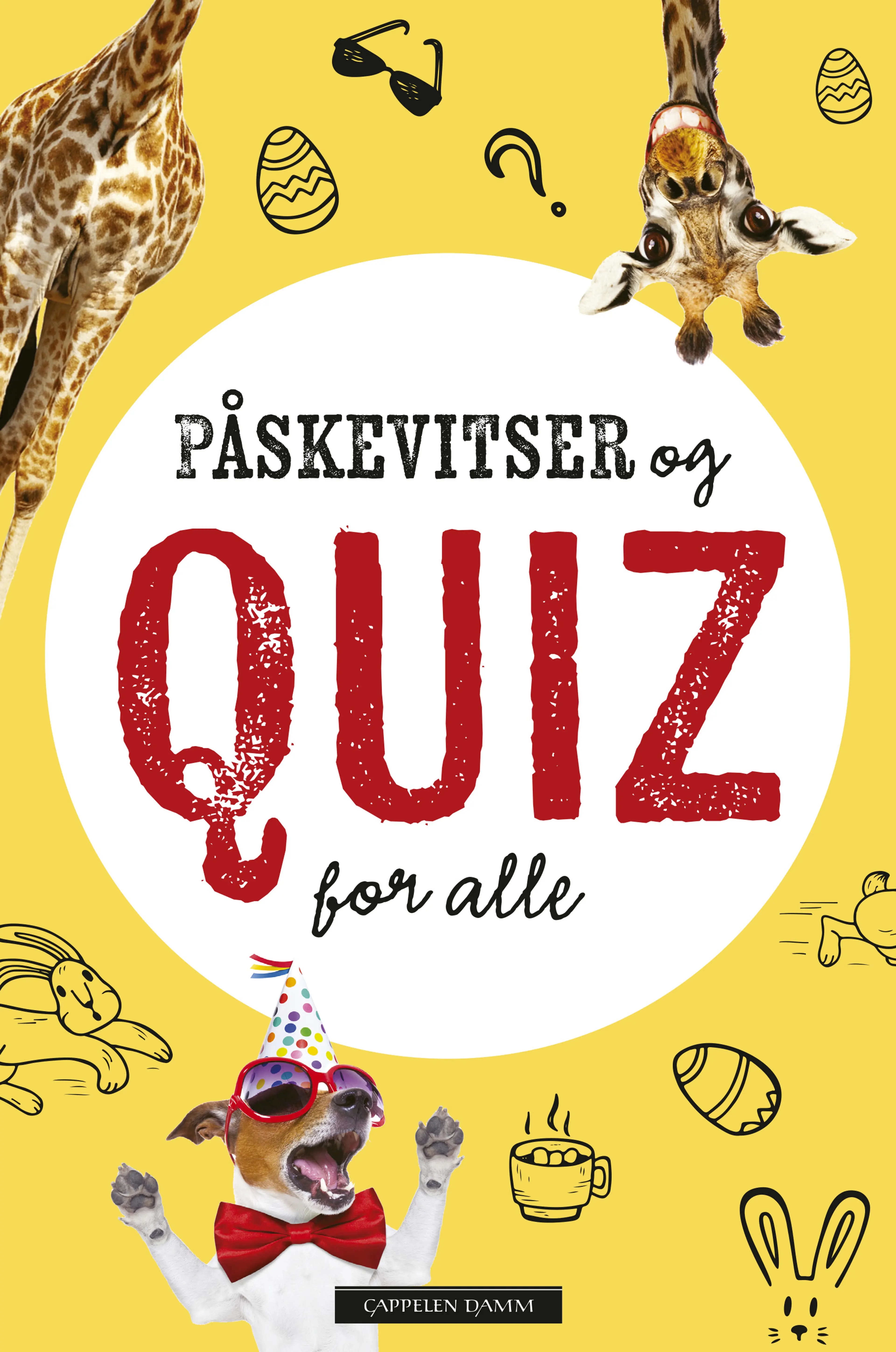 Omslag Påskevitser og quiz for alle (Innbundet)