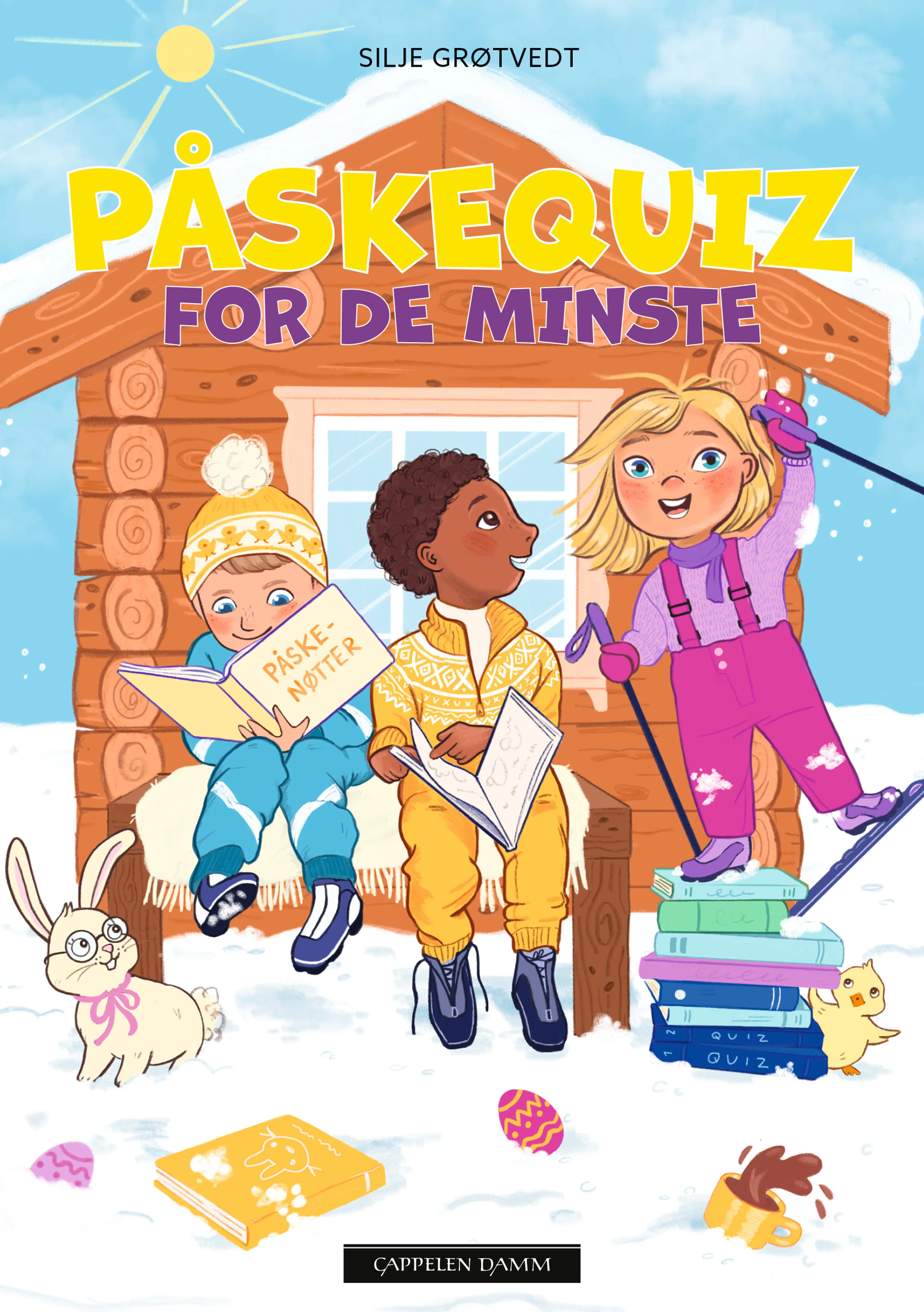 Omslag Påskequiz for de minste 2026 av Silje Grøtvedt (Innbundet)
