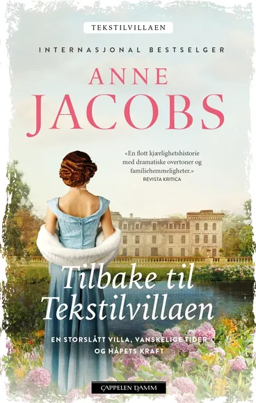 Omslag Tilbake til Tekstilvillaen av Anne Jacobs (Innbundet)
