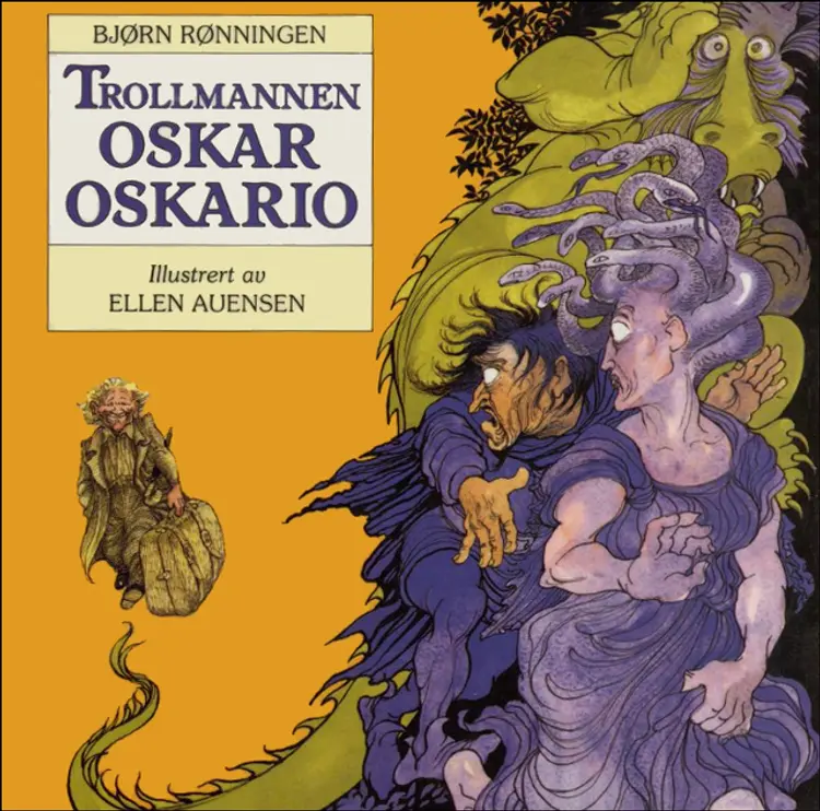 Omslag Trollmannen Oskar Oskario av Bjørn Rønningen (Lydbok)