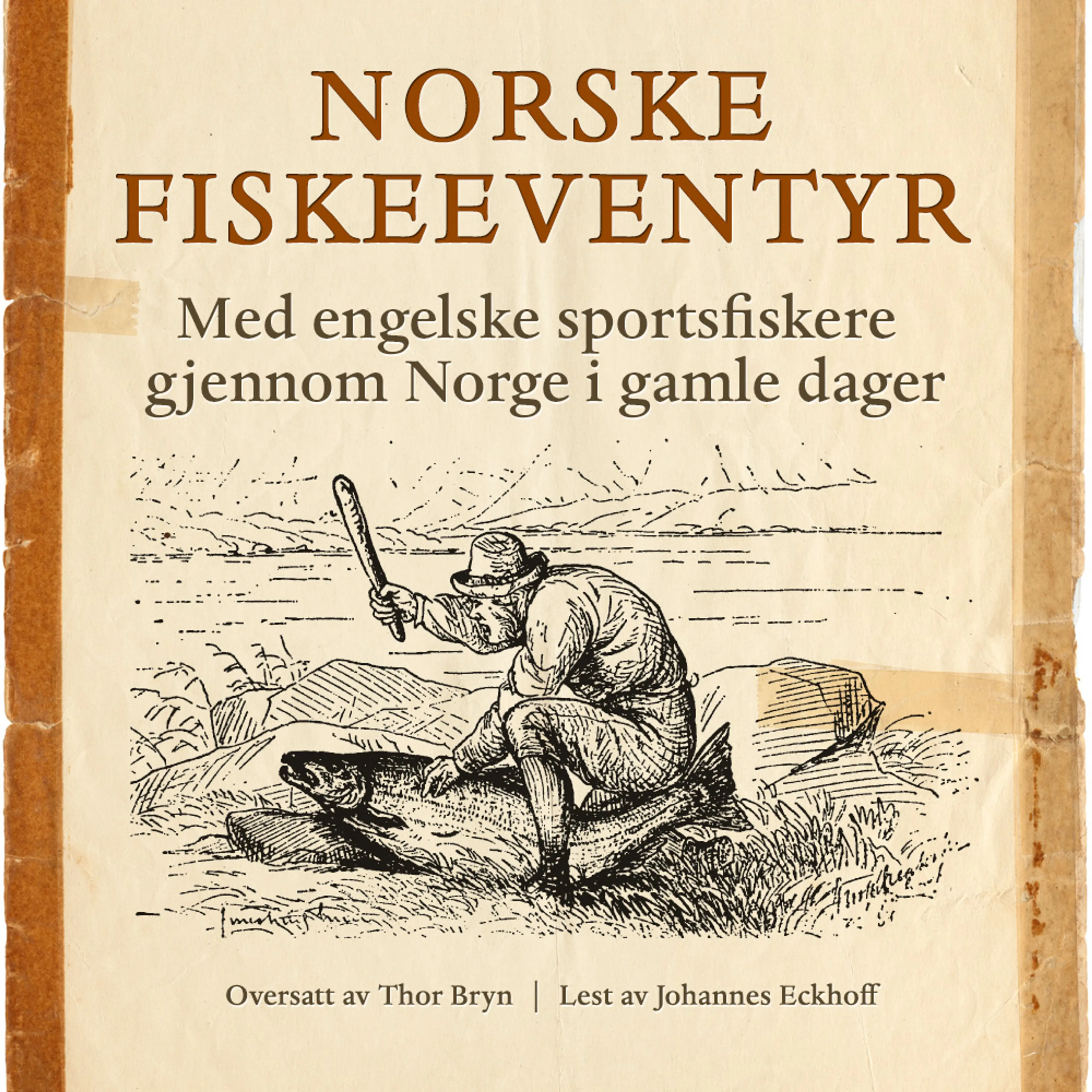 Omslag Norske fiskeeventyr av Flere (Lydbok)