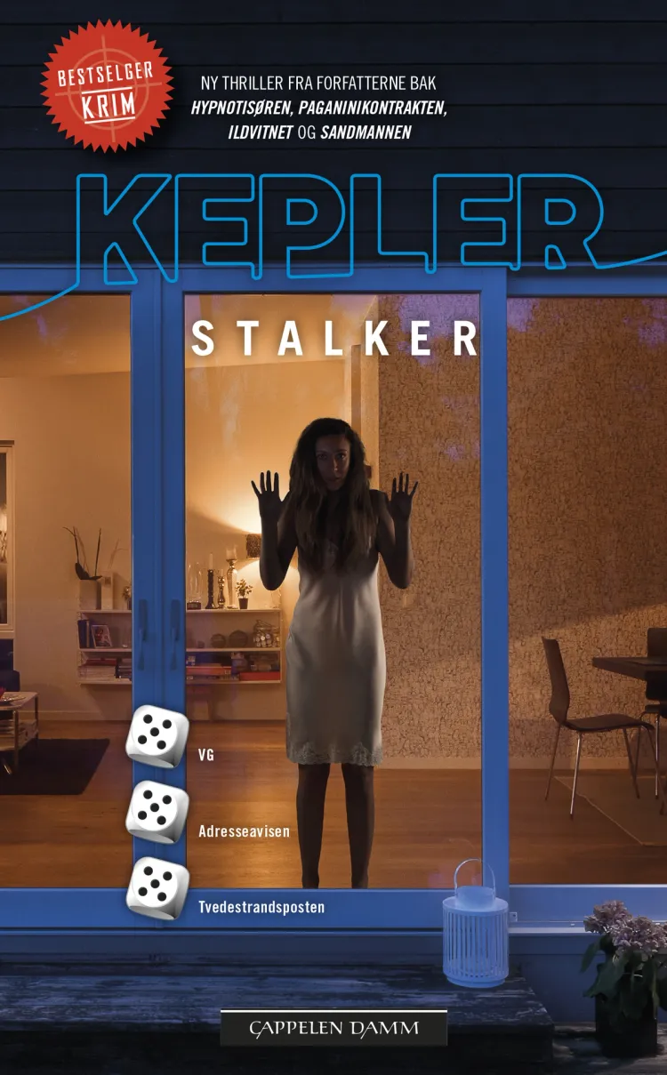 Omslag Stalker av Lars Kepler (Heftet)