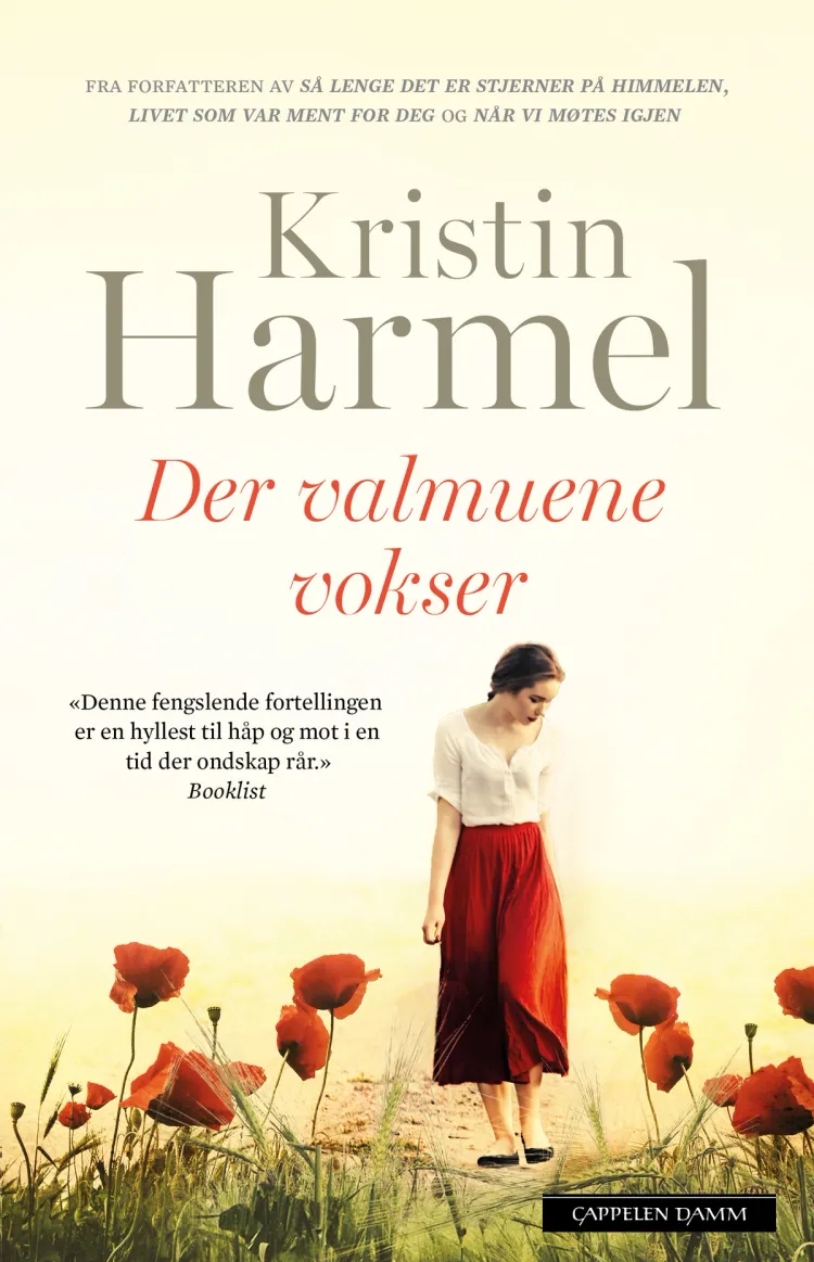 Omslag Der valmuene vokser av Kristin Harmel (Ebok)