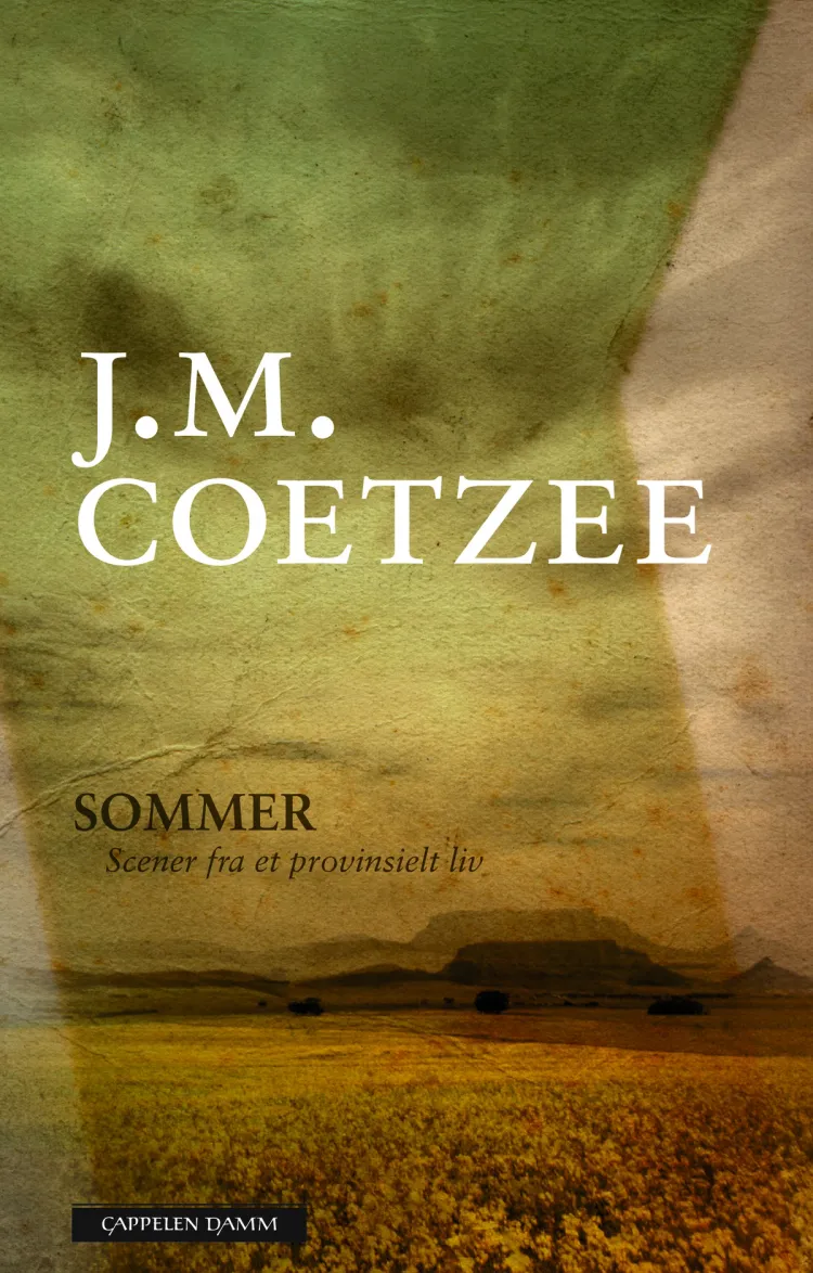 Omslag Sommer av J.M. Coetzee (Heftet)