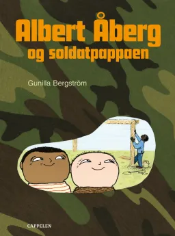 Omslag Albert Åberg og soldatpappaen av Gunilla Bergström (Innbundet)