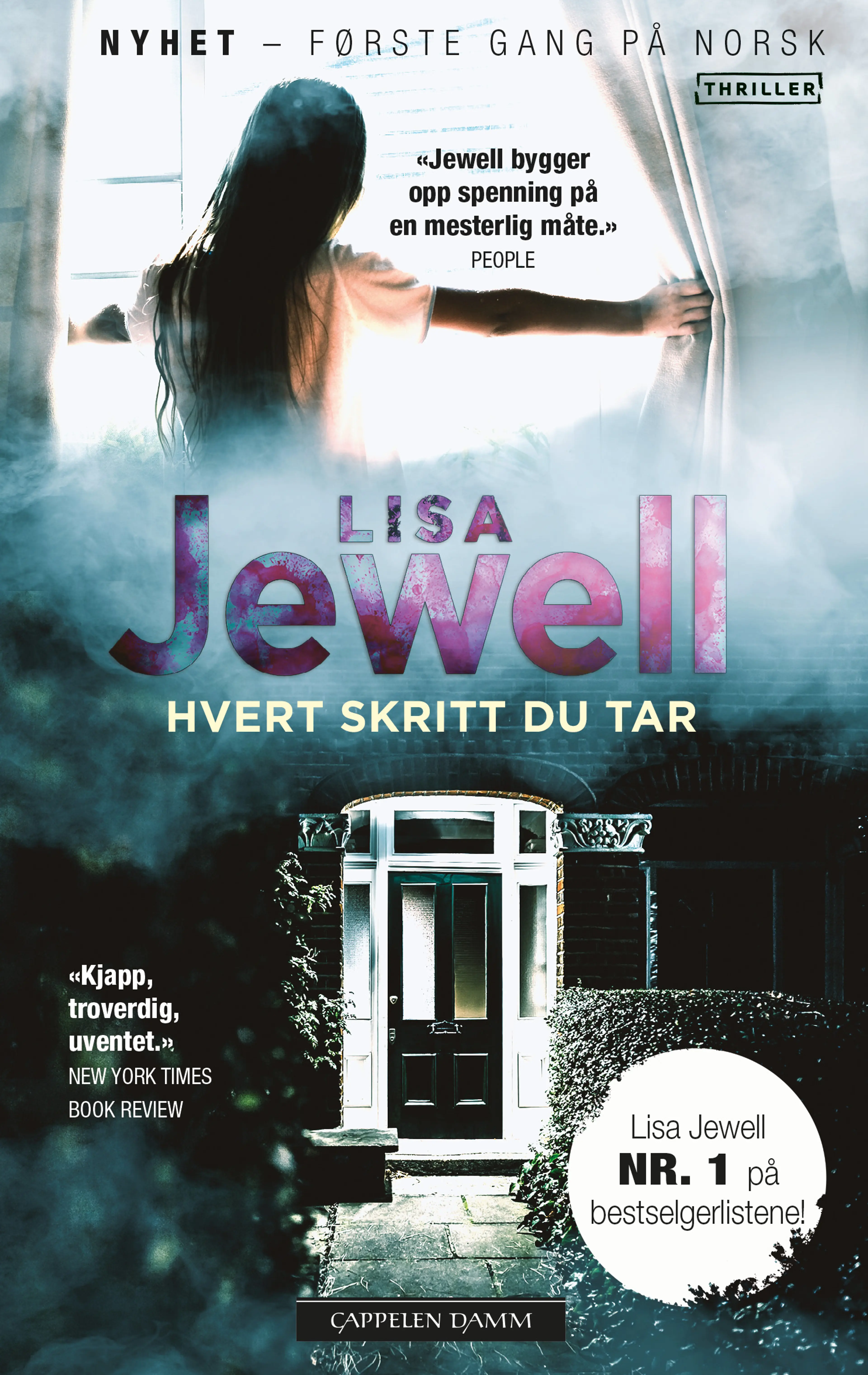 Omslag Hvert skritt du tar av Lisa Jewell (Heftet)