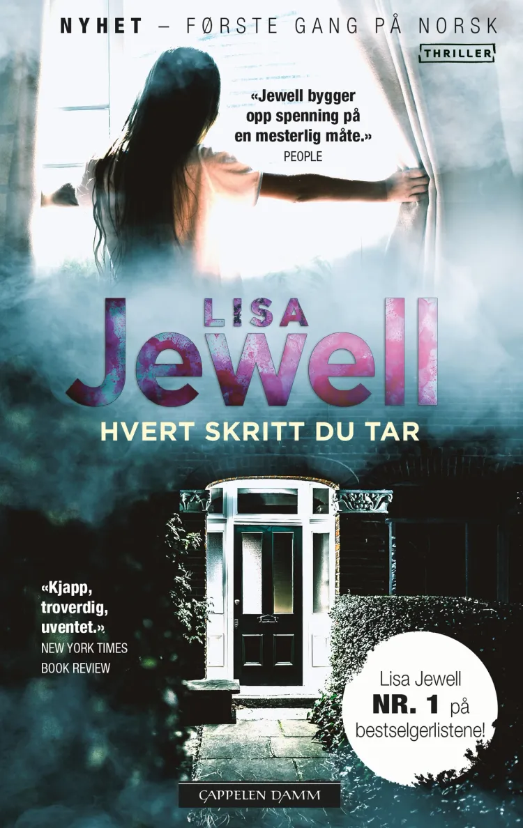 Omslag Hvert skritt du tar av Lisa Jewell (Heftet)