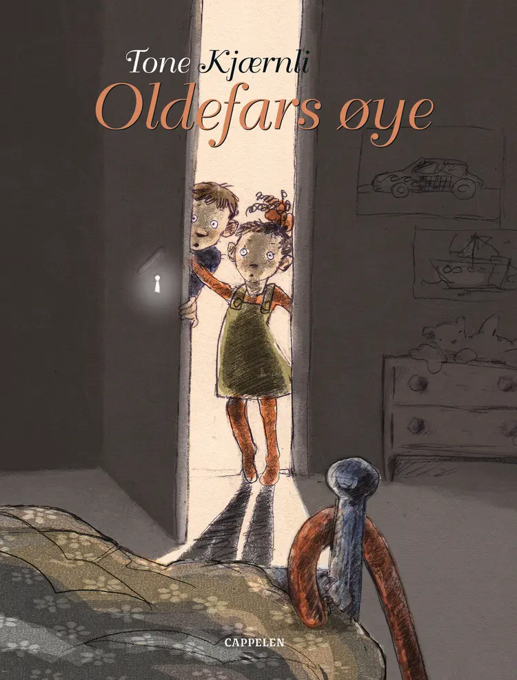 Omslag Oldefars øye av Tone Kjærnli (Innbundet)