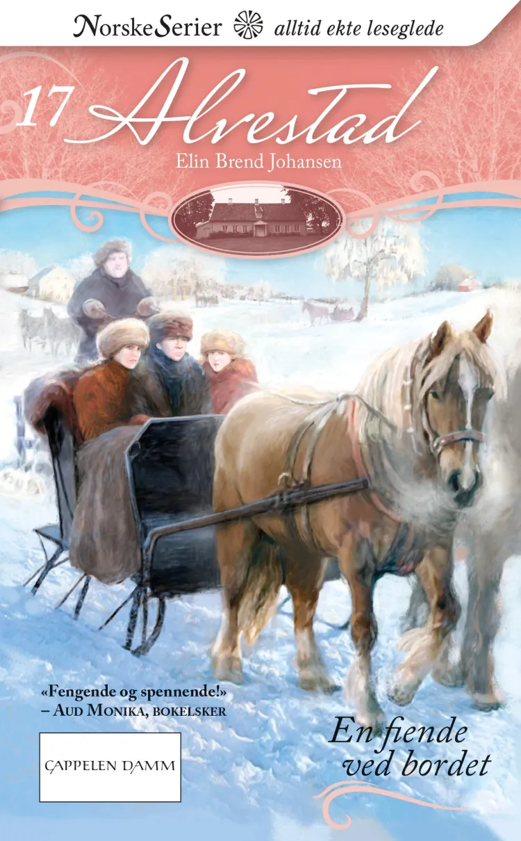 Omslag En fiende ved bordet av Elin Brend Johansen (Ebok)