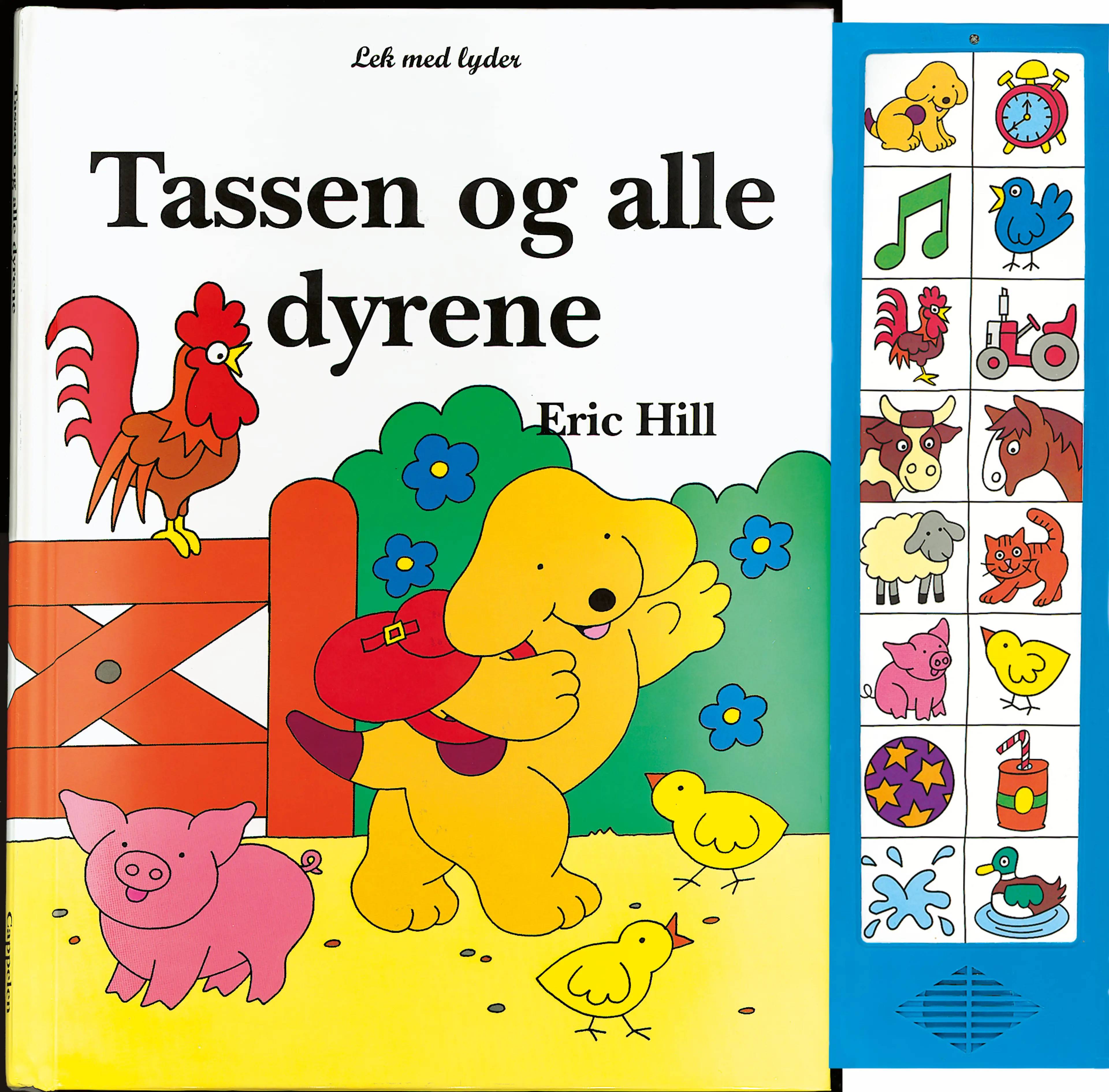 Omslag Tassen og alle dyrene av Eric Hill (Innbundet)