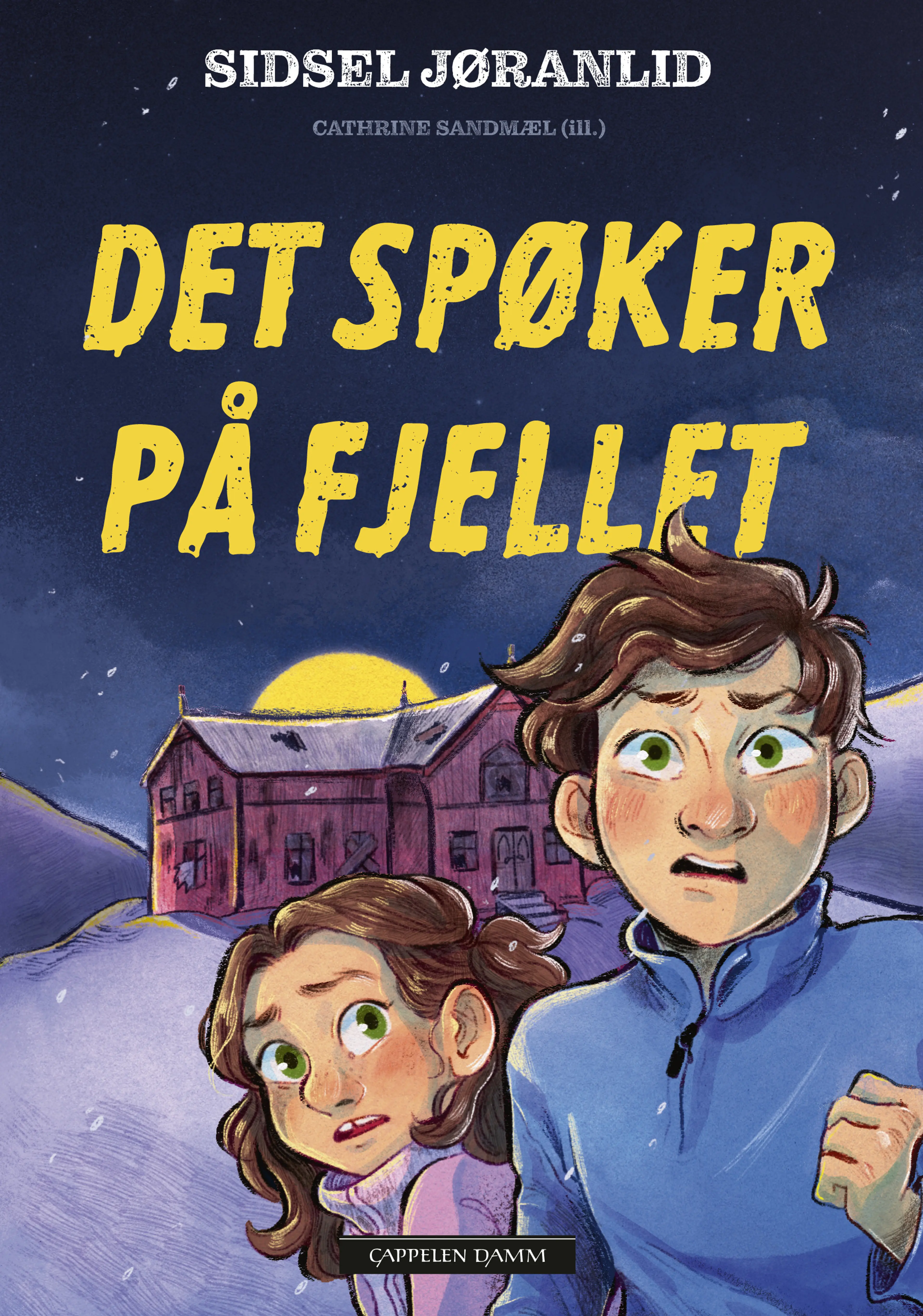 Omslag Det spøker på fjellet av Sidsel Jøranlid (Innbundet)