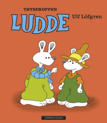 Omslag Tøysekoppen Ludde av Ulf Löfgren (Innbundet)