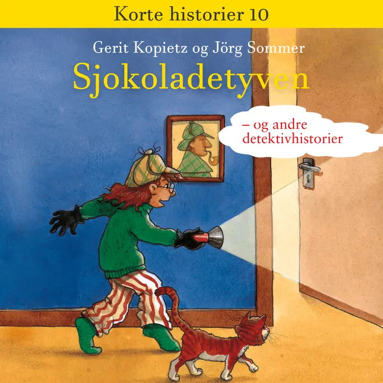 Omslag Sjokoladetyven - og andre detektivhistorier av Gerit Kopietz og Jörg Sommer (Nedlastbar lydbok)