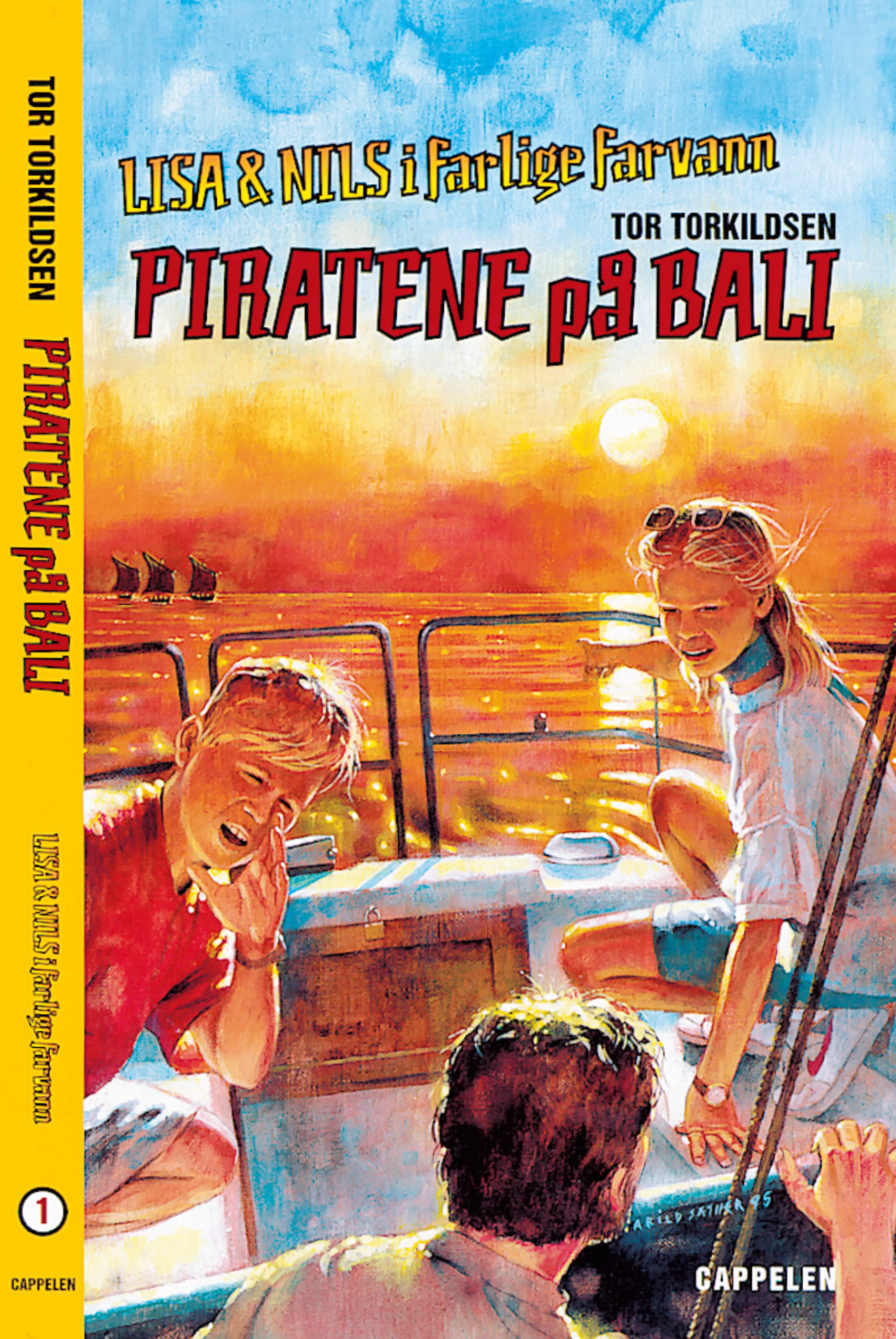 Omslag Piratene på Bali av Tor Torkildsen (Heftet)