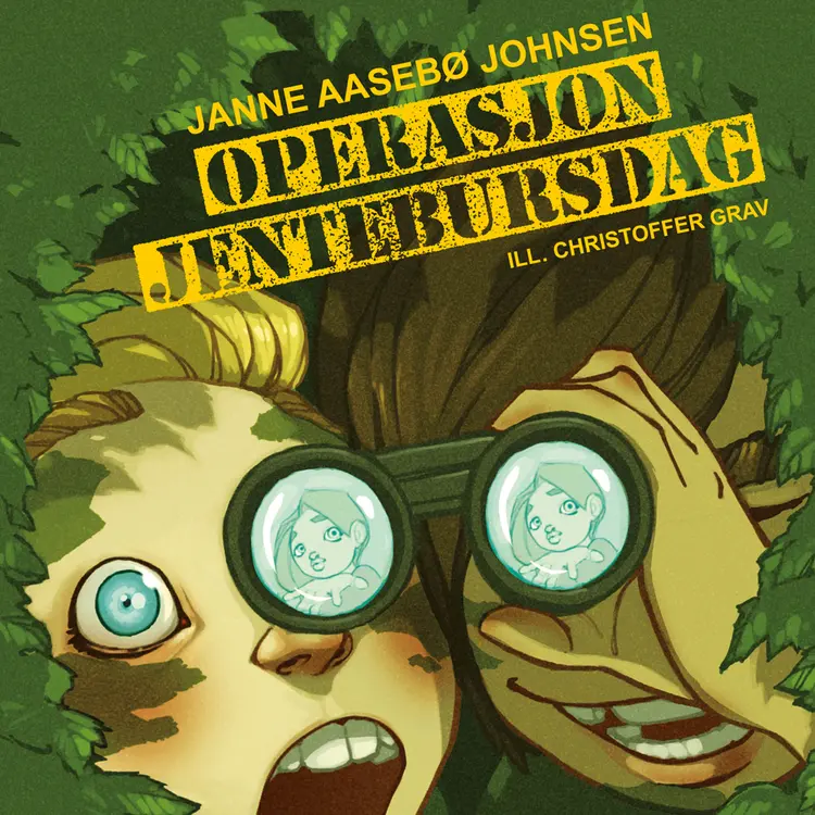 Omslag Operasjon jentebursdag av Janne Aasebø Johnsen (Lydbok)