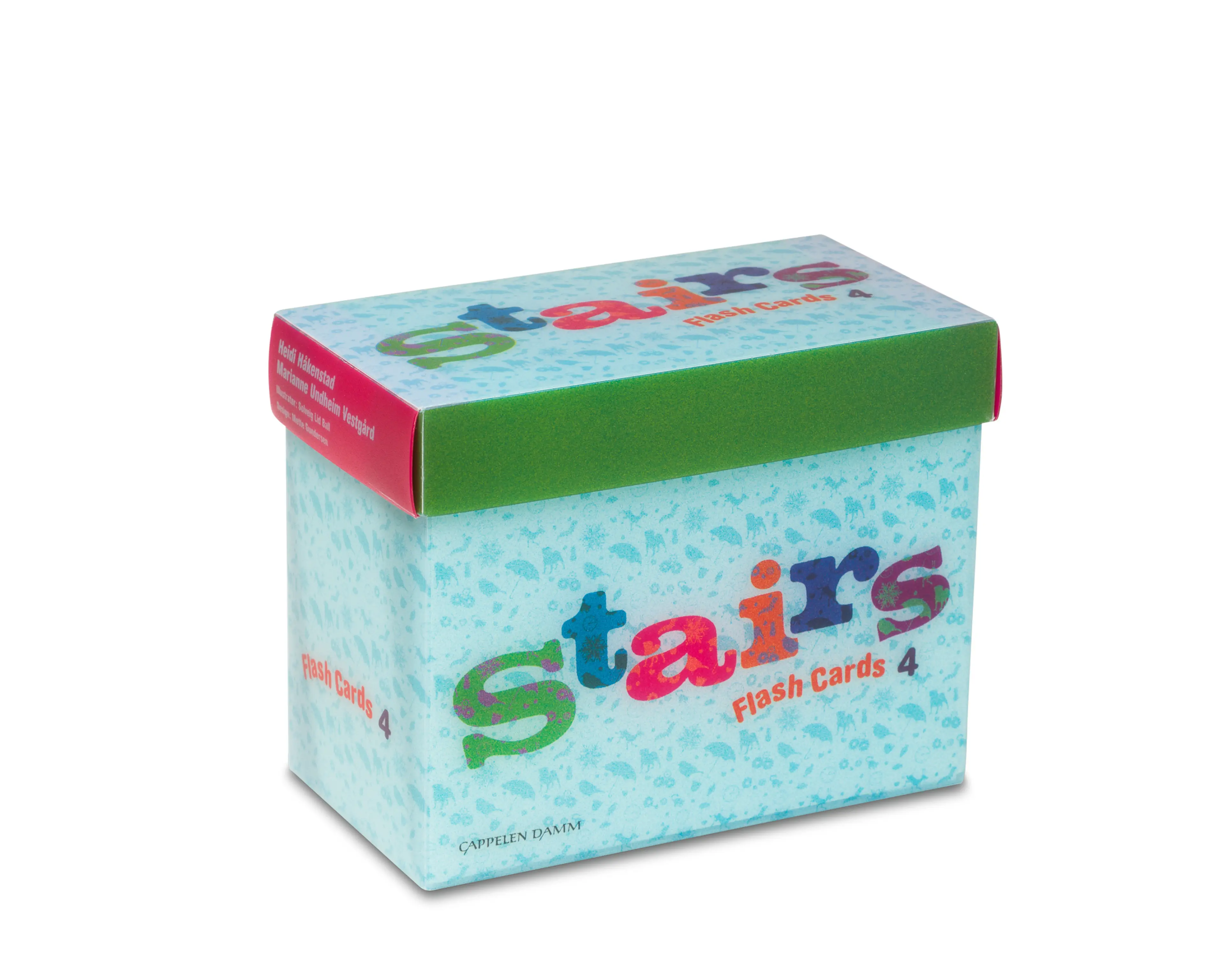 Omslag Stairs 4 Flash Cards av Heidi Håkenstad og Marianne Undheim Vestgård (Eske)