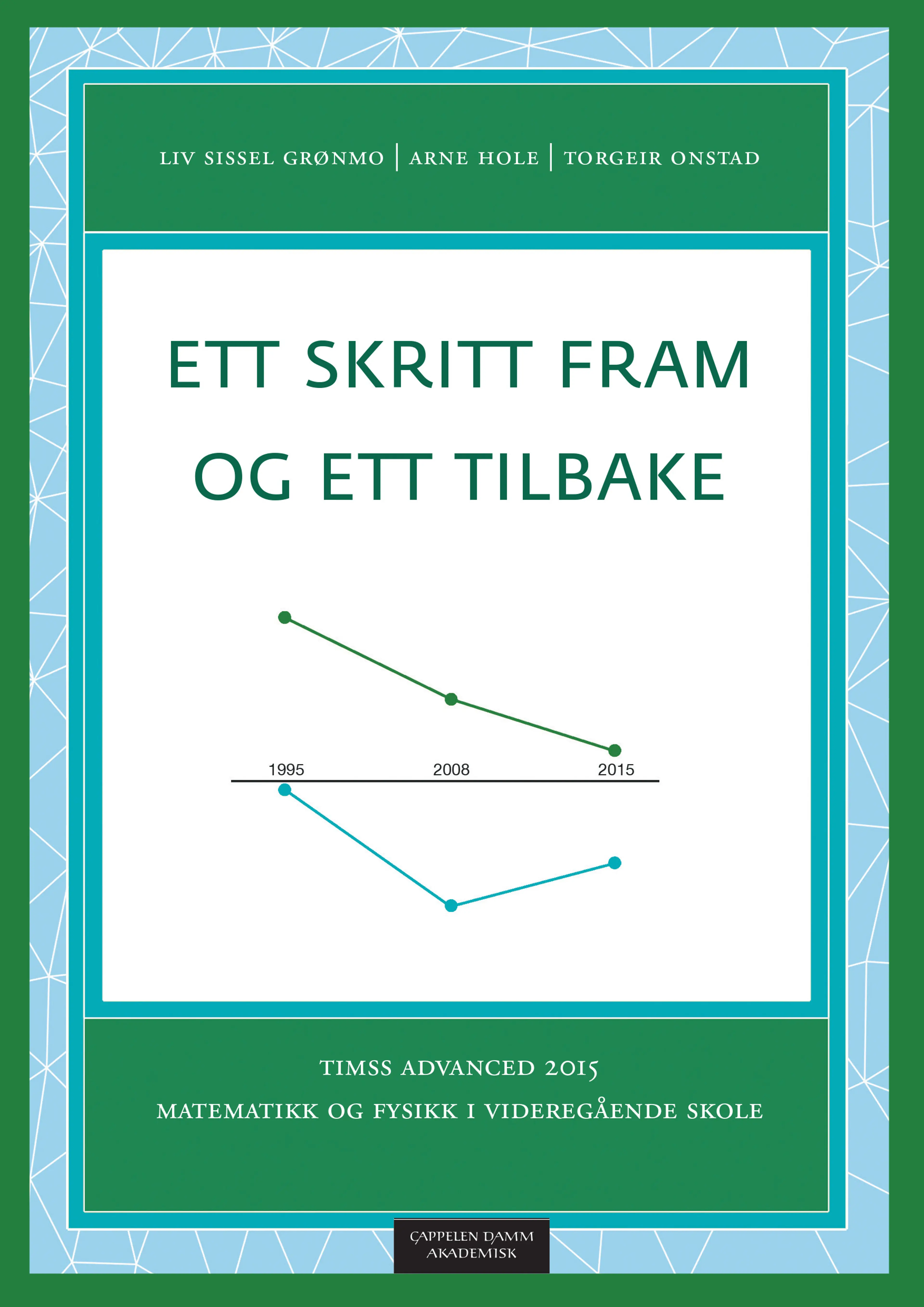Omslag Ett skritt fram og ett tilbake av Liv Sissel Grønmo, Arne Hole og Torgeir Onstad (Heftet)